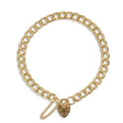 JCB015 | 9ct Yellow Gold Charm Bracelet