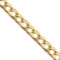 JCC001-7.5 | 9ct Gold Polished Cast Curb Bracelet