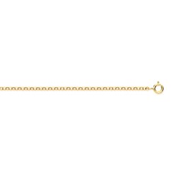 JCN001W-EX | 9ct Yellow Gold Belcher 1.95mm Chain 16-18 Inch Extender