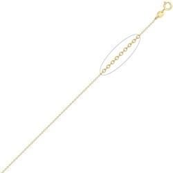 JCN002I-18 | JN Jewellery 9ct Yellow Gold Rolo Chain 1.4mm Gauge Pendant Chain