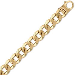 JCN024Q-8 | 9ct Yellow Gold Traditional Heavy Weight Curb Link 20mm Gauge Chain
