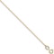 JCN029D-18 | 9ct Yellow Gold Diamond Cut Trace 1.0mm Chain