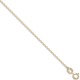 JCN029D-20 | 9ct Yellow Gold Diamond Cut Trace 1.0mm Chain