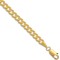 JCN037B-7.5 | 9ct Yellow Gold Flat Curb 4.4mm Gauge Bracelet
