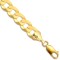 JCN037G-7.5 | 9ct Yellow Gold Flat Curb 8.4mm Gauge Bracelet