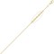 JCN043A-18 | JN Jewellery 18ct Yellow Gold Rolo Chain 1.5mm Gauge Pendant Chain