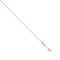 JCN075A-16 | 18ct Yellow Gold Trace 1.3mm Gauge Pendant Chain