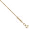 JCN076A-20 | JN Jewellery 9ct Yellow Gold Flat Curb 1.5mm Gauge Pendant Chain