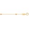 JCN094-16 | 9ct Yellow Gold Cable and Bead Chain