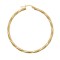 JER560F | 9ct Yellow Gold Twist Hoop Earrings
