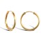 JER741B | 9ct Yellow Gold Hoop Earrings