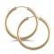 JER742D | 9ct Yellow Gold Hoop Earrings