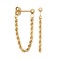JER798 | 9ct Yellow Rope Earring