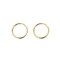 JER828A | 9ct Yellow Gold Hoop Earrings