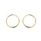 JER828B | 9ct Yellow Gold Hoop Earrings