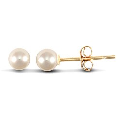 JES150 | Cultured Pearl Stud Earrings