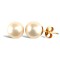 JES340 | 9ct Yellow Gold Pearl Stud Earrings