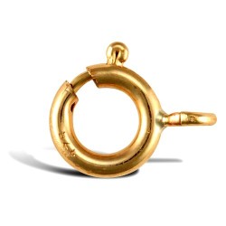 JFD017 | 9ct Yellow Gold Open Bolt Ring