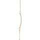 9ct Yellow Gold Child's Curb Link ID Bracelet - 6"