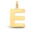 JIN018-E | 9ct Yellow Gold Plain Initial Pendant