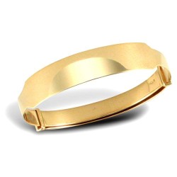 JKB079 | 9ct Yellow Gold Childrens / baby Id Expanding Bangle