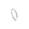 JKB112 | 9ct White Gold Childs 3mm Diamond Cut Expandable Bangle