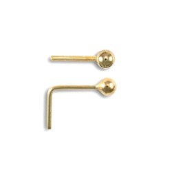 JNS050 | 9ct Yellow Gold Nose Stud