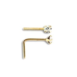 JNS051 | 9ct Yellow Gold Nose Stud