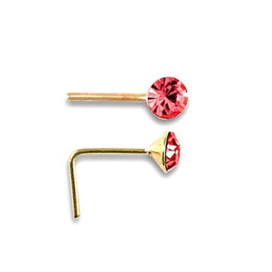JNS057 | 9ct Yellow Gold Nose Stud
