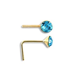 JNS058 | 9ct Yellow Gold Nose Stud