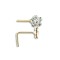 JNS060 | 9ct Yellow Gold Nose Stud