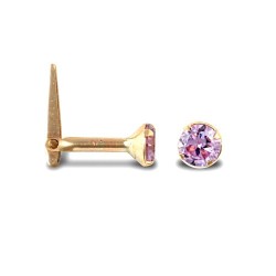 JNS068 | 9ct Yellow Gold Nose Stud
