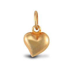 JPC221 | 9ct Yellow Gold Heart Charm
