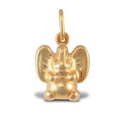 JPC227 | 9ct Yellow Gold Elephant Charm