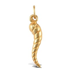 JPC231 | 9ct Yellow Gold Horn Of Life Charm