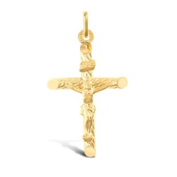 JPX008 | 9ct Yellow Gold Crucifix