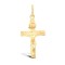 JPX009 | 9ct Yellow Gold Plain Crucifix
