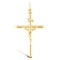 JPX013 | 9ct Yellow Gold Plain Crucifix