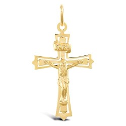 JPX023 | 9ct Yellow Gold Crucifix