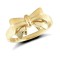 JRN002 | 9ct Yellow Gold Bow Ring
