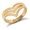 JRN003 | 9ct Yellow Gold Wishbone Ring