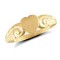JRN004 | 9ct Yellow Gold Heart Ring