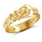 JRN016 | 9ct Yellow Gold Buckle Ring