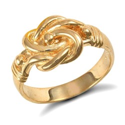JRN059 | 9ct Yellow Gold Knot Ring