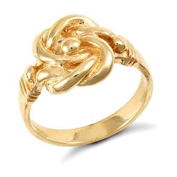 JRN059A | 9ct Yellow Gold Knot Ring