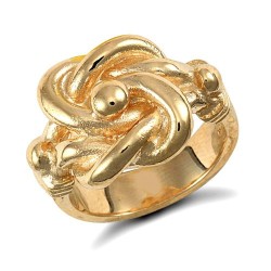 JRN060 | 9ct Yellow Gold Knot Ring