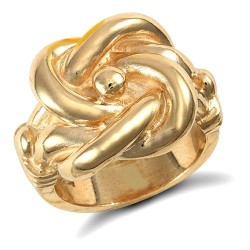 JRN061 | 9ct Yellow Gold Knot Ring