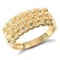 JRN080 | 9ct Yellow Gold Keeper Ring
