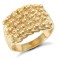 JRN082 | 9ct Yellow Gold Keeper Ring