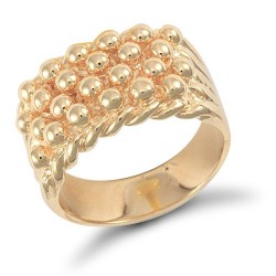 JRN084-T | 9ct Yellow Gold Keeper Ring